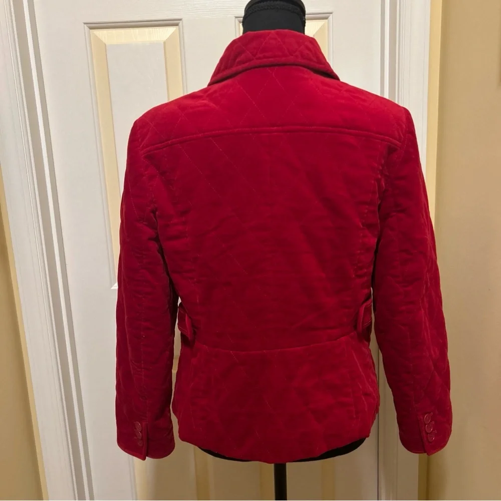 Talbots Red Teddy Jacket - Picture 5 of 8